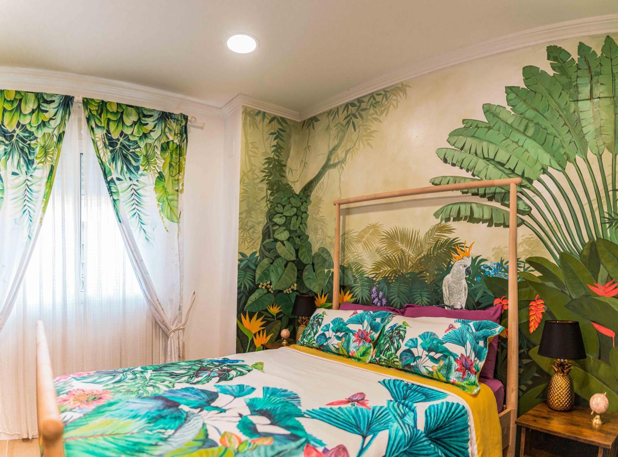 ולנסיה Artistic Flat Next To Ruzafa Welcome To The Jungle מראה חיצוני תמונה